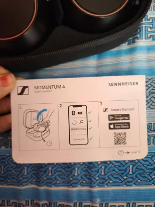 Auriculares Sennheiser Momentum 4 Negros