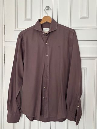 Camisa Silbon Sport Marrón Talla M