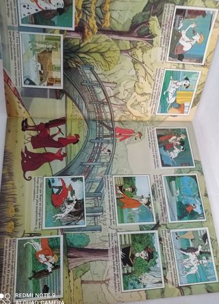 Album 101 DALMATAS COMPLETO + como NUEVO