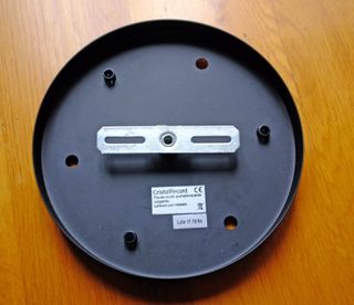 Lámpara de tres casquillos cerámicos con plafón