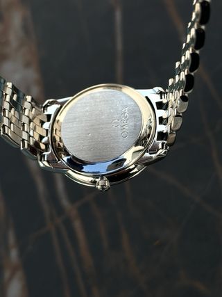 Omega De Ville Prestige Automático Negro/Plata