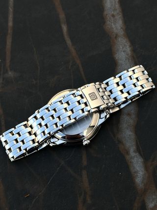 Omega De Ville Prestige Automático Negro/Plata