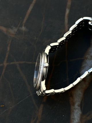 Omega De Ville Prestige Automático Negro/Plata