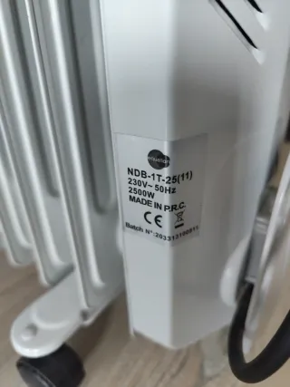 Radiador Aceite Equation Blanco