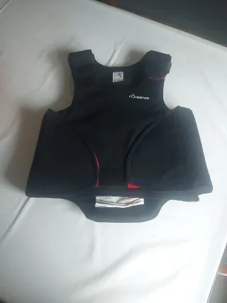 Chaleco Hípica Negro Fouganza