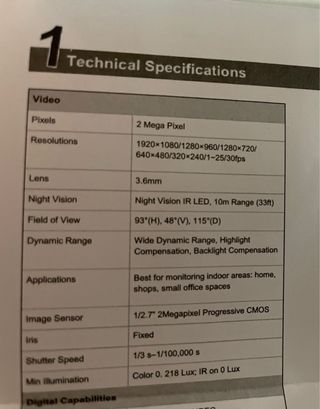 Cámara Vigilancia Smart Home