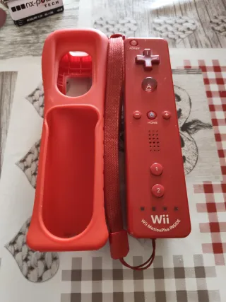 Mando Wii MotionPlus Rojo Original