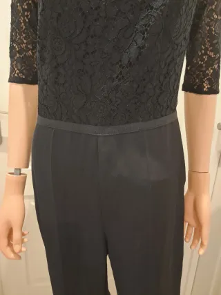 Mono negro Morgan azul marino