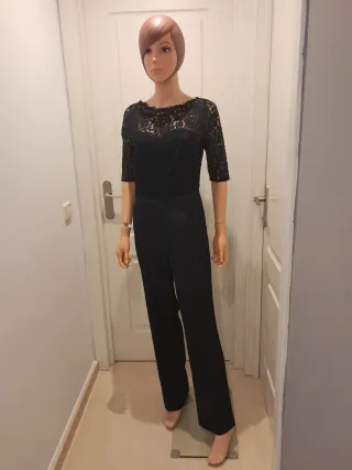 Mono negro Morgan azul marino