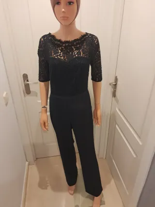 Mono negro Morgan azul marino