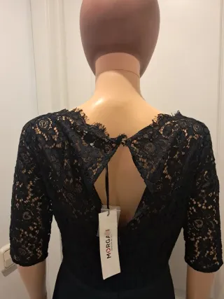 Mono negro Morgan azul marino