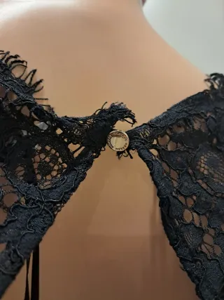 Mono negro Morgan azul marino