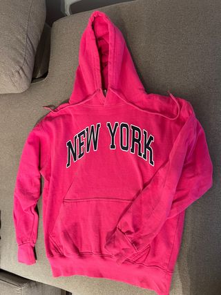Sudadera Fucsia New York