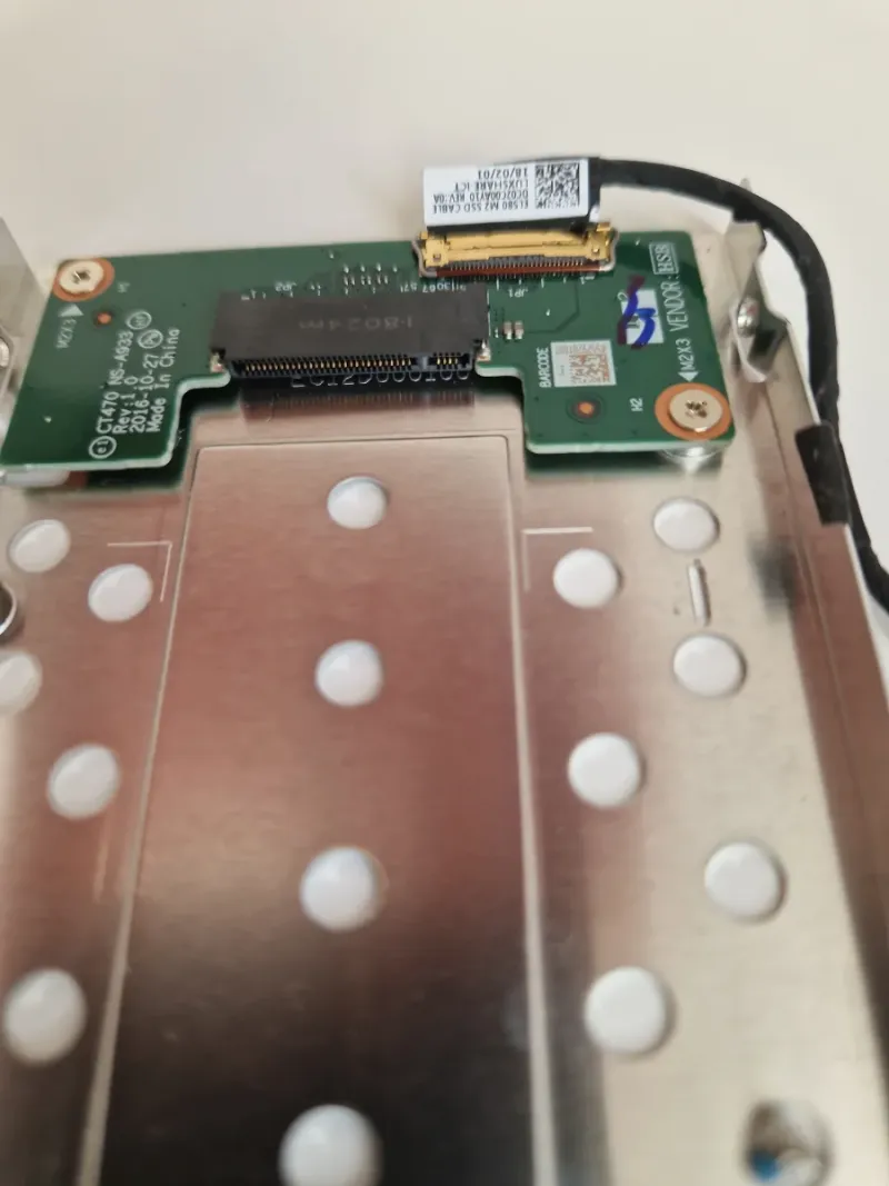 Adaptador HHD/SSD Lenovo a NVME M.2 afbeelding 4