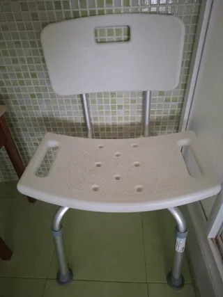 Silla de baño para ducha de mayores