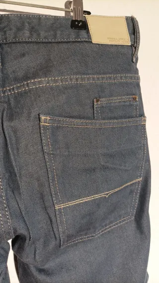 Bershka Pantalón Vaquero Azul