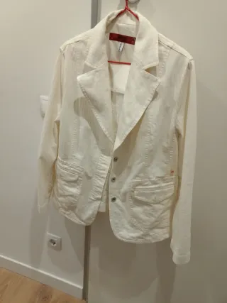 Chaqueta JACOVI blanca mujer talla 48