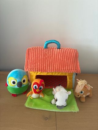 Granja Zenón+ Peluche Loro Pepe Musical