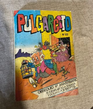 Tebeo viejo Pulgarcito