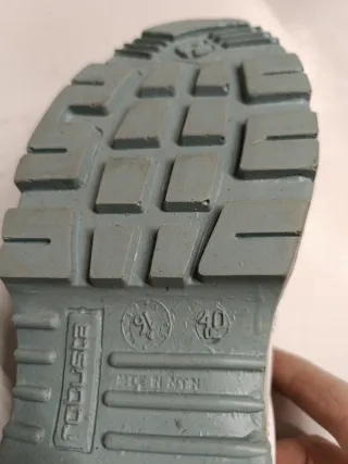 Zapatos de trabajo Robusta blancos