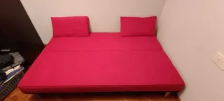 Sofá Cama Rojo