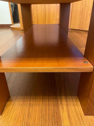 Mesa de centro madera y cristal