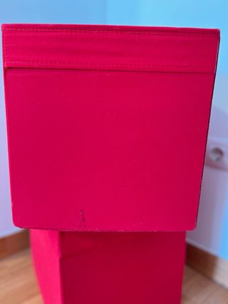 Cajas Almacenaje Ikea Drona Roja