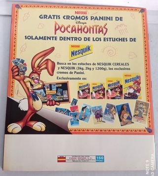 Album POCAHONTAS COMPLETO + como NUEVO