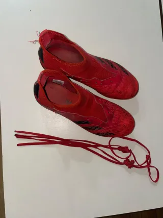 Botas Adidas Talla 40 Tacos Desgastados