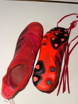 Botas Adidas Talla 40 Tacos Desgastados