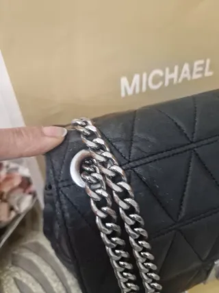 Bolso Michael Kors Negro Piel Acolchado