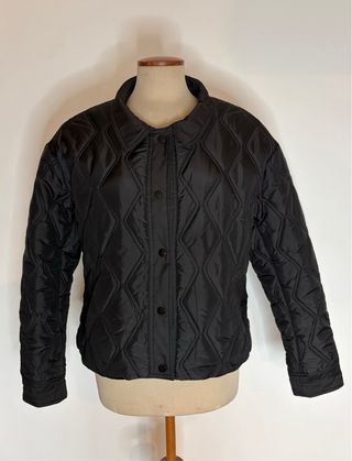 Blusão acolchoado preto