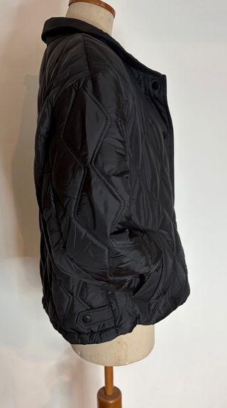 Blusão acolchoado preto