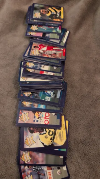 Colección completa cromos Estrellas Europeas 1996