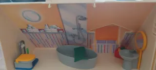 Casa familiar Playmobil con la mayoría de piezas