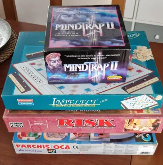 Lote de 4 juegos de mesa