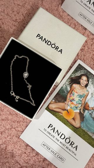 Pulsera Pandora Corazón Circonita