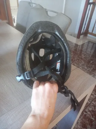 Casco bici infantil azul