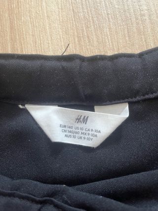 Falda negra H&M