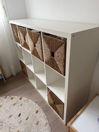 Estantería Ikea 12 huecos blanca