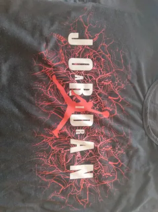 Camiseta Air Jordan Negra