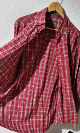 Camisa Macson cuadros hombre