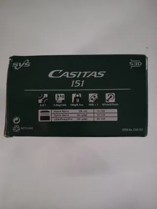 Carrete Casting Shimano Casitas 151