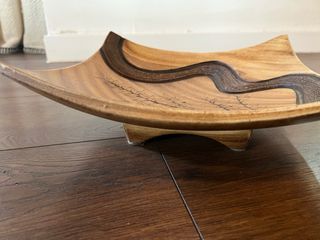 Bandeja decorativa de madera