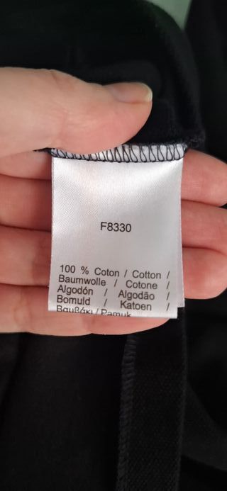 Polo Lacoste Negro Talla M