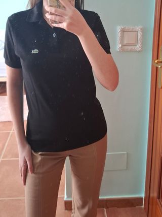 Polo Lacoste Negro