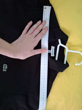 Polo Lacoste Negro