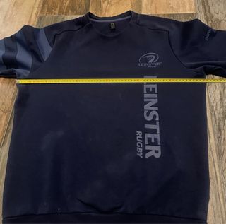 Sudadera Rugby Leinster Talla L Azul Marino