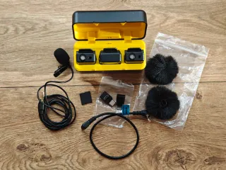 Fulaim X5 Micrófono Lavalier + Accesorios