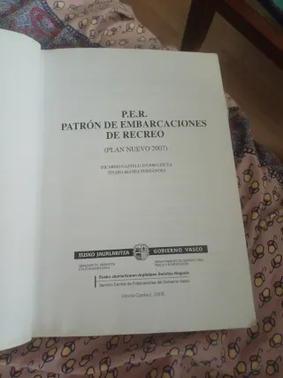 P.E.R. patrón de embarcaciones de recreo : (pla...